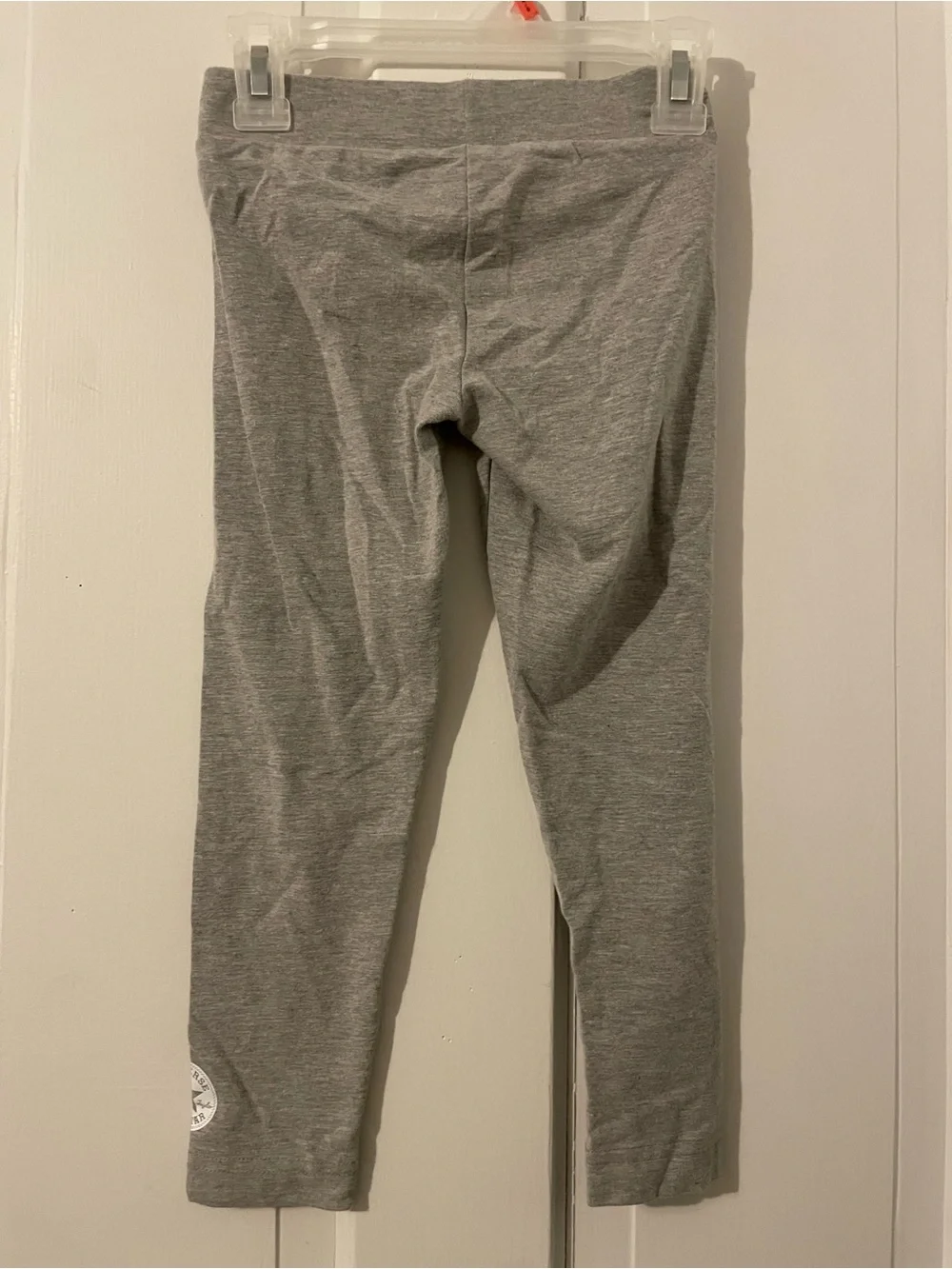 Converse Girls Grey Logo Leggings
